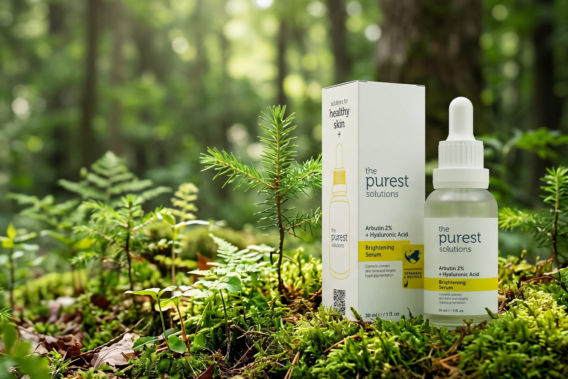 The Purest Solutions serum ve kampanya ambalajı
